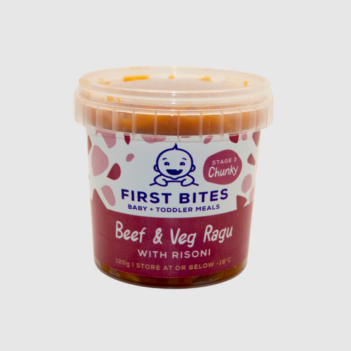 Perth Ragu Beef & Veg Ragu with Risoni | Baby & Toddler Food | Perth – First Bites ...