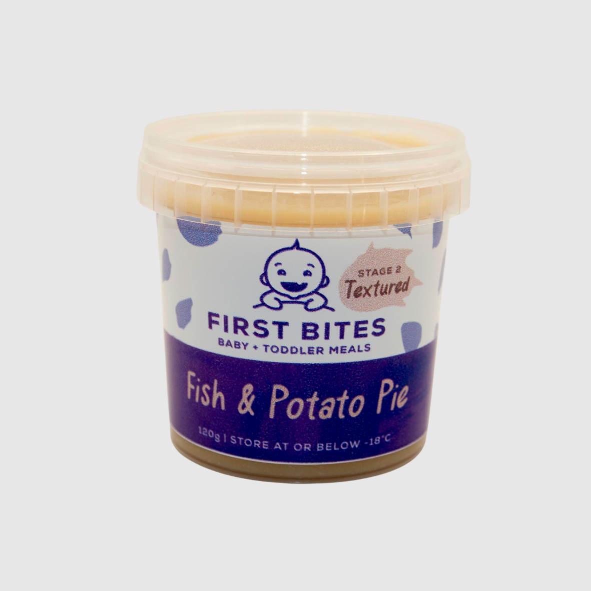 First Bites Baby Food - Fish & Potato Pie